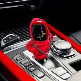 MXDHOKY Set of 4 Car Gear Knob Cover, Gear Lever Cover, Gear Knob Mini Hoodie, Gear Knob Hoodie, for Manual or Automatic, Car Gear Lever Interior Decoration Accessories