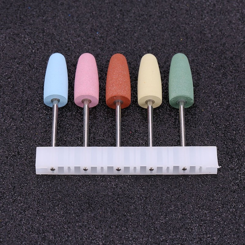 Nail Cutter Tips Ceramic Handpiece Tip Aspirator Drill Bit, Silicone