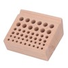 Leather Tool Holder 46 Holes Beech Wood Professional Leather Tool