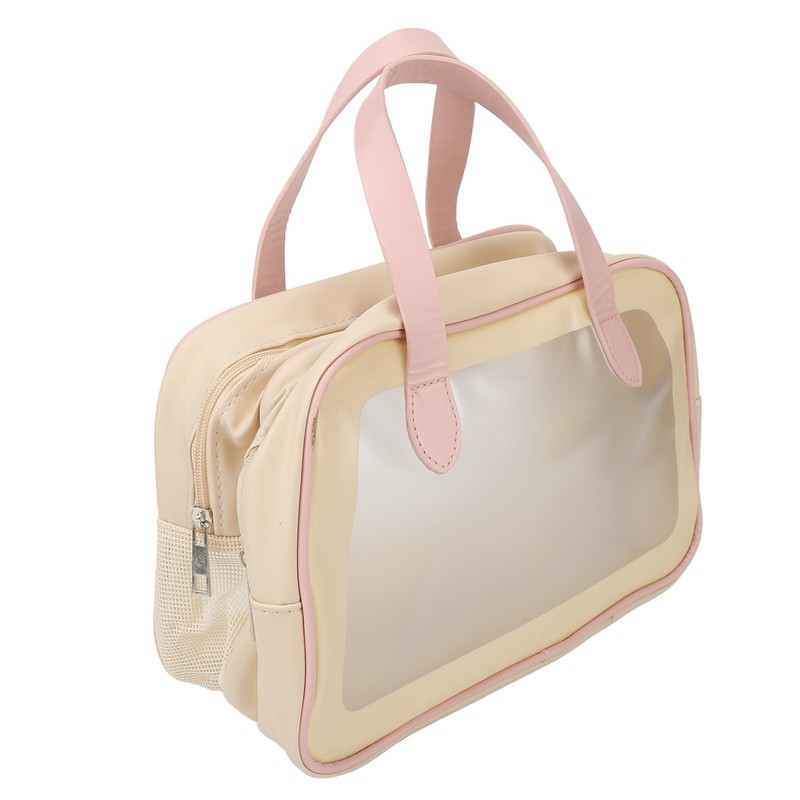 Dry Wet Toiletry Bag Breathable Mesh Dry Wet Separating Makeup