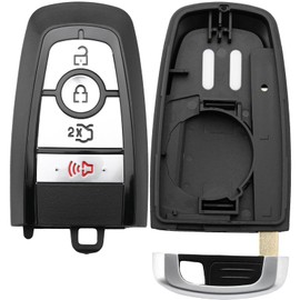 Sianxaido M3N-A2C93142600 Key Fob Shell Case Compatible with Fusion 2017-2020 Edge Explorer 2018-2022 Mustang 2018-2023