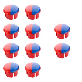 10 Pcs Bathroom Faucet Sign Removable Faucet Red Blue Label Water Tap Hot Cold Symbol for Bathroom and Toilet