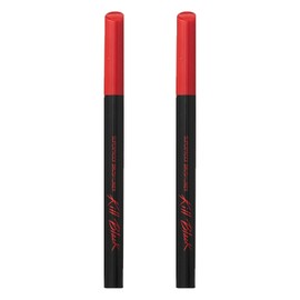 클리오 수퍼프루프 브러쉬 아이라이너 킬 0.5ml, 블랙, 2개 Clio Superproof Brush Eyeliner Kill 0.5ml, Black, 2 Pieces