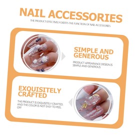 Baluue Nail Art Charms Flower Decoration for Manicure for Home and Salon Use for Parties Birthdays and Celebrations