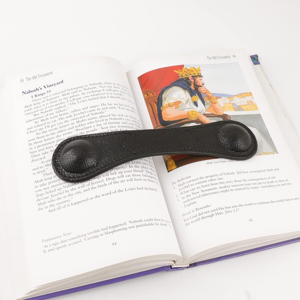 Weighted Bookmark - Leather Book Page Weight Book Weights Holder