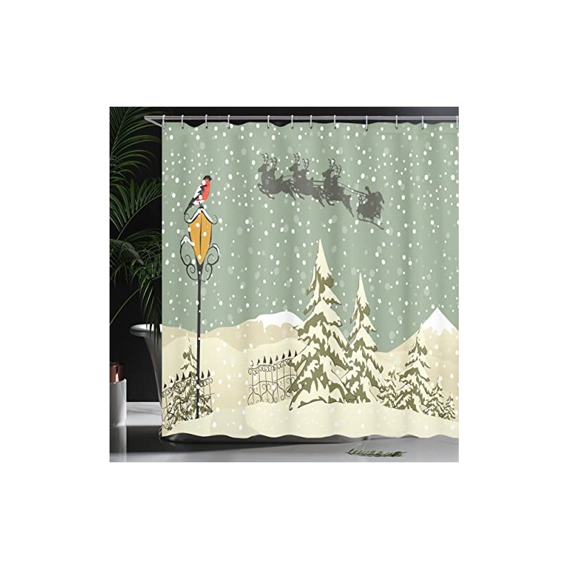 Abakuhaus de_10 Multicoloured Shower Curtain