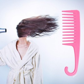 4 Pieces Hair Comb Wide Tooth Comb Large Hair Detangling Comb No Handle Detangler Comb for Long Wet or Curly Hair Detangling