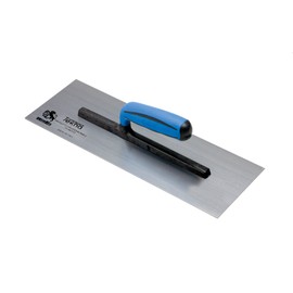 AUSONIA - 42626 Smoothing Trowel 36 x 12 Blade Steel and Rubber Handle