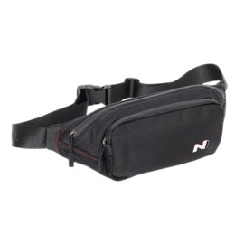 Hyundai HMD00558 Bum Bag Hip Bag N Logo Bag Shoulder Bag Black, black, bum bag