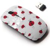 CJCBROES 2.4G Wireless Mouse with Cute Pattern Design for All
