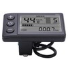 Talany Electric Bicycle LCD Screen Meter,Large Screen Durable Waterproof Connector