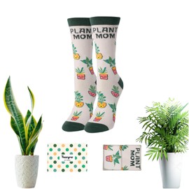 HAPPYPOP Gardening Gifts for Women - Nature Gardening Socks, Plant Lady Gifts, Gift for Nature Lovers