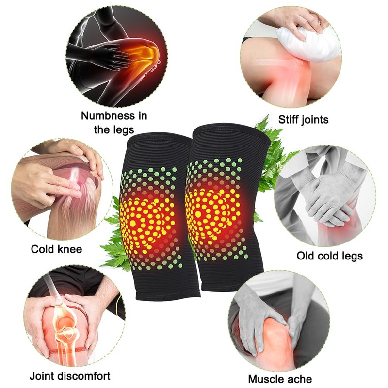 Heat Knee Pads, Self-Heating Knee Pads, Heat Therapy Knee Brace,