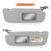 JDMON Sun Visor Pair Left Driver and Right Passenger Side