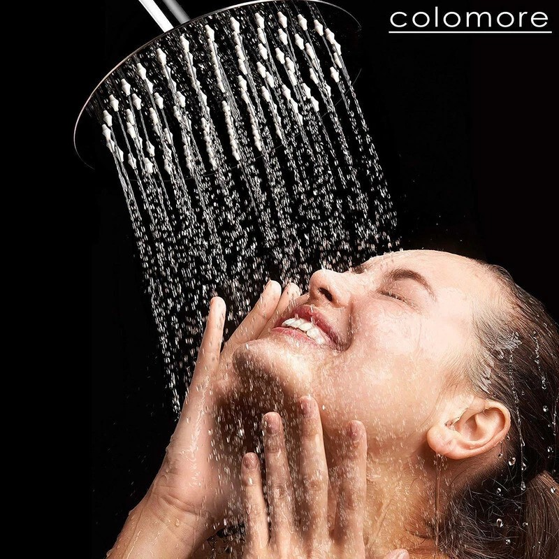 Unbranded 8" Stainless Steel Round Rainfall Shower Head for Hotel