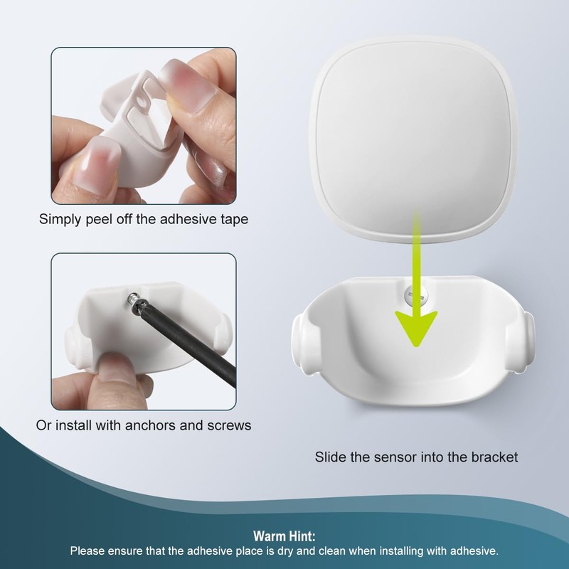 Lenink Wall Mount Compatible with Ecobee Smart Sensor, 2 Pack