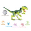 Velociraptor Dinosaur Building Toy Set, Jurassic Velociraptor Mongoliensis with Movable