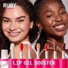 Ruby Kisses Lip Oil Booster, Hydrating Lip Gloss with Nourishing