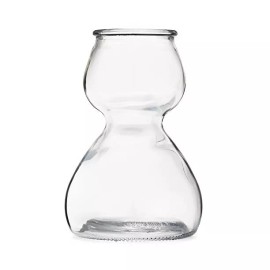 Garden guru QUAFFER Double Bubble Layered Shot Glass Plus Recipe Card Glass Clear 1.25oz
