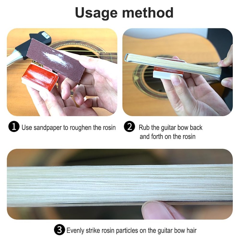 Guitar Bow, Make Guitar Sound Like Cello/Violin, 2 in1 Guitar