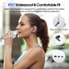 Wireless Earbuds, Bluetooth 5.4 Ear Buds with Multifunctional Touch Screen,
