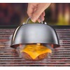 Küchenprofi Barbecue Bell, Stainless Steel, Burger Bell with Handle, for