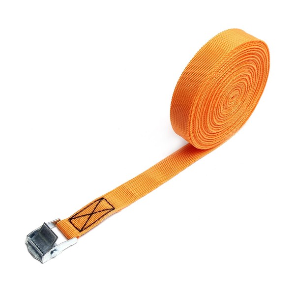 MroMax 0.98" Width x 29.53ft Length Lashing Straps Polypropylene Cam