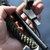 bayite 1/2 x 6 Inch Survival Drilled Flint Steel Fire
