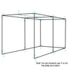 Aoneky 1 in Golf Frame Corner Kit for 10x10x20ft Practice