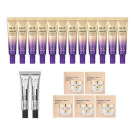 AHC Eye Cream Season 13 12ml x 12 + Jass Gimi Cream 15ml x 2 + 5 samples / AHC 아이크림 시즌13 12ml x12 + 쟈스 기미크림 15ml x2 + 샘플 5매