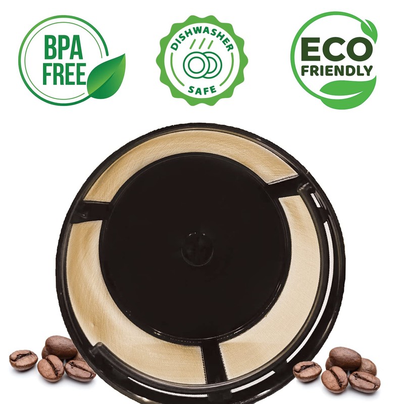 8-12 Cup Reusable Filter Basket With Closed Bottom Fits MrCoffee