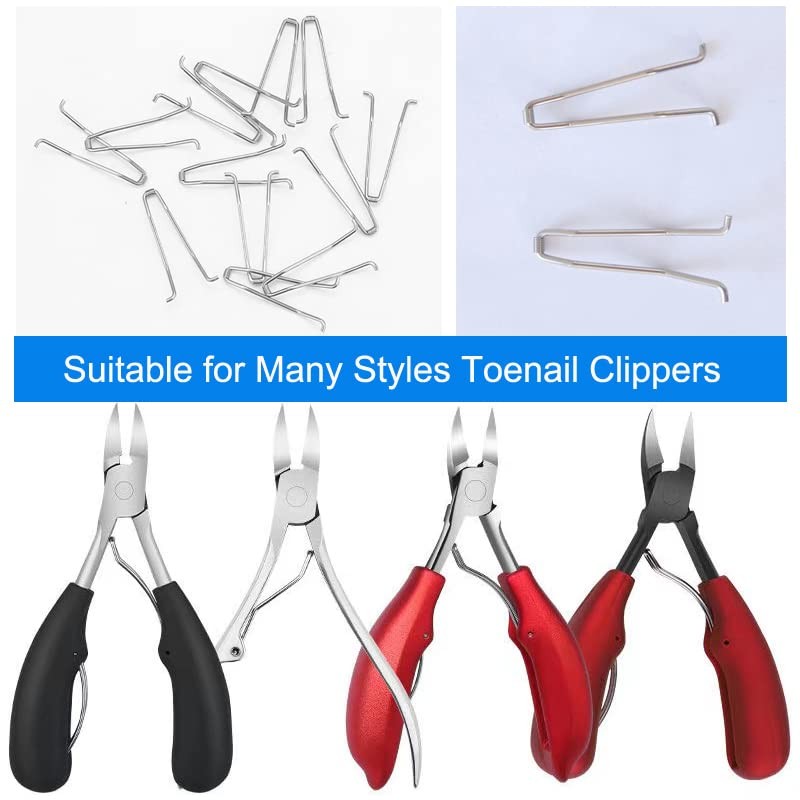 TorSor 5 Pack Toenail Clippers Spring Toe Nail Trimmer Torsion
