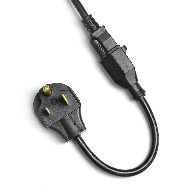 HITBOX Plug Adapter Cord, 30cm 11.8″ Long 14 AWG 2.08mm²,