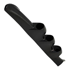 GlowShift Black Triple Pillar Gauge Pod Compatible with Ford Mustang SVT Cobra Hardtop 2003-2004 - ABS Plastic - Mounts (3) 2-1/16" (52mm) Gauges to Vehicle's A-Pillar