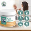 100% Pure Lanolin Cream - Handmade, Unrefined Balm for Dry