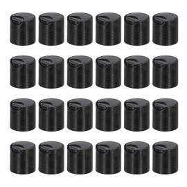 PATIKIL 24/410 Replacement Press Plastic Caps, 48pcs Dispensing Top Cover for Squeeze Shampoo and Lotion Bottles Lids