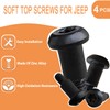 Soft Top Screws for Jeep, Soft Top Mounting Bolts Screws