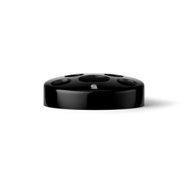 SONICSCRUBBERS - Power Cleaning System Electric Scrubbing Brush Base Stand-Stores 1 SonicScrubbing Brush & 3 Replacable Brush Heads-Easy Storage-Compatiable with all SonicScrubber Products (Black)