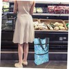Ciieeo Folding Wheeled Shopping Bag Tote Bags Go Cart Foldable