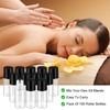 Cositina 100 Pcs Essential Oils Roller Bottles Mini Refillable Glass