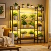 OTDMEL 55" Large Plant Stand Indoor with 8 LED Grow