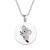 TIZU Koala Bear Necklace Adorable Koala Pendant Gifts for Animal