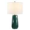 SAFAVIEH Lighting Collection Yani Modern Dark Green 25-inch Bedroom Living