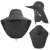 Mens Sun Hat with Neck Flap UPF 50+ Mesh Sun
