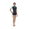 Mares Women's Rash Guard Trilastic Short Sleeve Wetsuit, Blue, Size