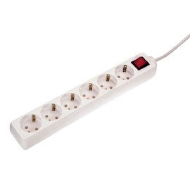 as Schwabe Power Strip with 6 Sockets
