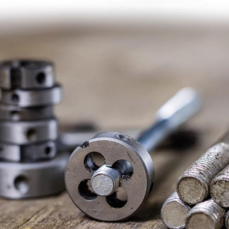 SCGEHA Tap Dice Set Threading High Speed Steel HSS Machine
