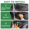 CFDSDE 4PCS Door Storage for Ford Bronco Accessories 2024 2021-2025