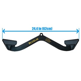 LAT Pull Down Bar for Cable Machine, LAT Pulldown Attachments T Bar V Bar Cable Attachment, Back Tricep Bar Strength Training Handle - Specification: Style 6