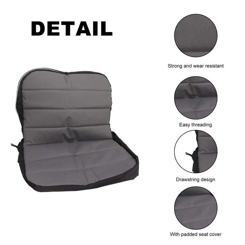 Lawn Mower Seat Cover Wear Resistant Dustproof Oxford Comfortable Tractor